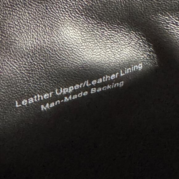 Vera Wang Womens Black Leather Rebel Rahda High Heel Ankle Boots 9M - Picture 9 of 11